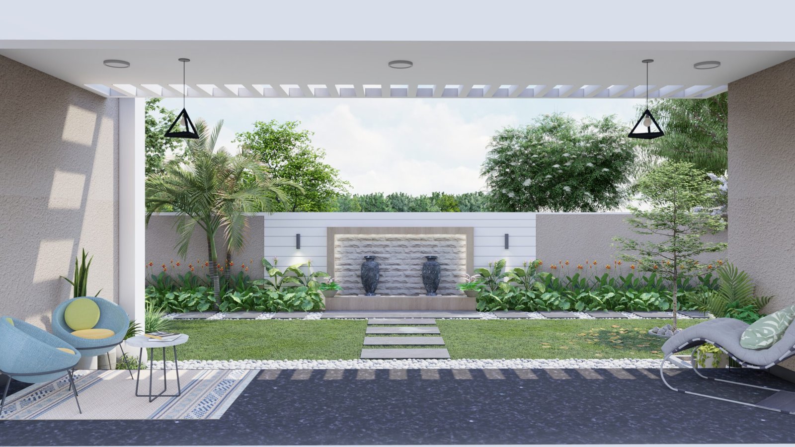 RANCH VILLA T5 - COURTYARD VIEW 01