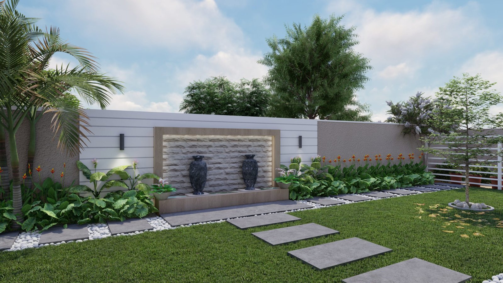 RANCH VILLA T5 - COURTYARD VIEW 02